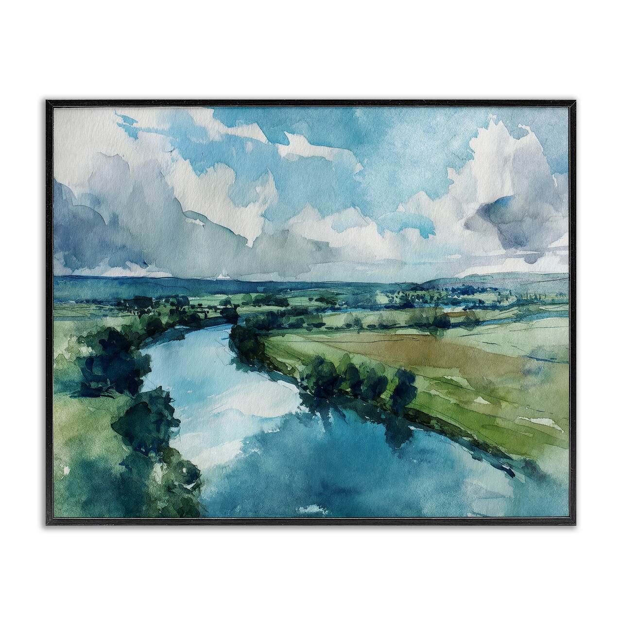 Stupell Industries In The Wild Flow Framed Giclee, design by Svetlana Aleynikova
